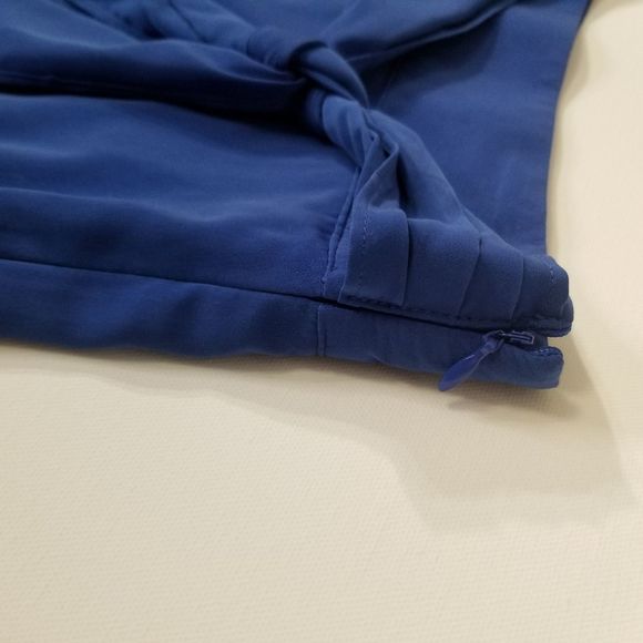 Banana Republic Blue Mini Circle Skirt Size 4 - Picture 5 of 12